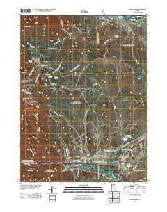 Snow Basin Utah Historical topographic map, 1:24000 scale, 7.5 X 7.5 Minute, Year 2011