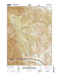 Snow Basin Utah Current topographic map, 1:24000 scale, 7.5 X 7.5 Minute, Year 2014