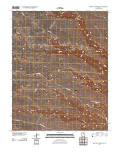 Snow Flat Spring Cave Utah Historical topographic map, 1:24000 scale, 7.5 X 7.5 Minute, Year 2011