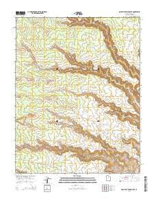 Snow Flat Spring Cave Utah Current topographic map, 1:24000 scale, 7.5 X 7.5 Minute, Year 2014