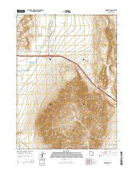 Snowville Utah Current topographic map, 1:24000 scale, 7.5 X 7.5 Minute, Year 2014