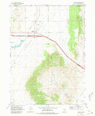 Snowville Utah Historical topographic map, 1:24000 scale, 7.5 X 7.5 Minute, Year 1968