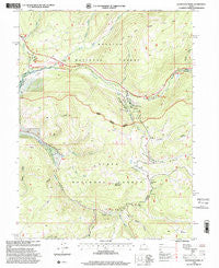 Soapstone Basin Utah Historical topographic map, 1:24000 scale, 7.5 X 7.5 Minute, Year 1998