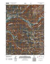 Soapstone Basin Utah Historical topographic map, 1:24000 scale, 7.5 X 7.5 Minute, Year 2011