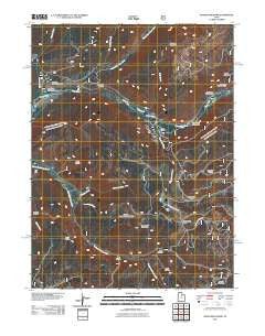 Soapstone Basin Utah Historical topographic map, 1:24000 scale, 7.5 X 7.5 Minute, Year 2011