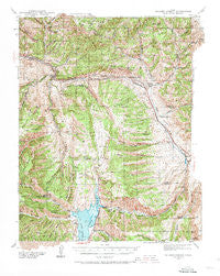 Soldier Summit Utah Historical topographic map, 1:62500 scale, 15 X 15 Minute, Year 1939