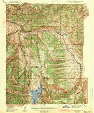 Soldier Summit Utah Historical topographic map, 1:62500 scale, 15 X 15 Minute, Year 1942