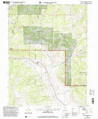 Soldier Summit Utah Historical topographic map, 1:24000 scale, 7.5 X 7.5 Minute, Year 1998