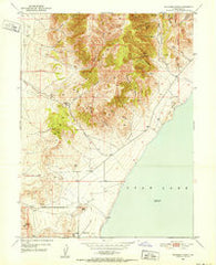 Soldiers Pass Utah Historical topographic map, 1:24000 scale, 7.5 X 7.5 Minute, Year 1950