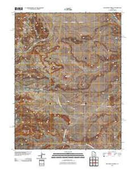 Solomons Temple Utah Historical topographic map, 1:24000 scale, 7.5 X 7.5 Minute, Year 2010