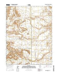 Solomons Temple Utah Current topographic map, 1:24000 scale, 7.5 X 7.5 Minute, Year 2014
