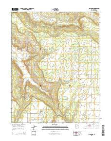 Sop Canyon Utah Current topographic map, 1:24000 scale, 7.5 X 7.5 Minute, Year 2014