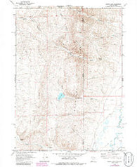 South Lake Utah Historical topographic map, 1:24000 scale, 7.5 X 7.5 Minute, Year 1969
