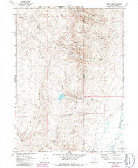 South Lake Utah Historical topographic map, 1:24000 scale, 7.5 X 7.5 Minute, Year 1969