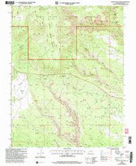 South Long Point Utah Historical topographic map, 1:24000 scale, 7.5 X 7.5 Minute, Year 2001