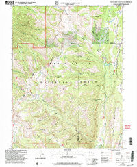 South Tent Mountain Utah Historical topographic map, 1:24000 scale, 7.5 X 7.5 Minute, Year 2001
