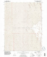 South of Arinosa SE Utah Historical topographic map, 1:24000 scale, 7.5 X 7.5 Minute, Year 1993