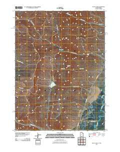 South Lake Utah Historical topographic map, 1:24000 scale, 7.5 X 7.5 Minute, Year 2010