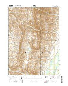 South Lake Utah Current topographic map, 1:24000 scale, 7.5 X 7.5 Minute, Year 2014