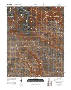 South Long Point Utah Historical topographic map, 1:24000 scale, 7.5 X 7.5 Minute, Year 2011