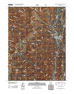 South Tent Mountain Utah Historical topographic map, 1:24000 scale, 7.5 X 7.5 Minute, Year 2011