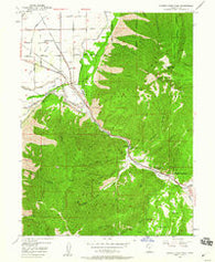 Spanish Fork Peak Utah Historical topographic map, 1:24000 scale, 7.5 X 7.5 Minute, Year 1949