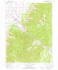 Spanish Fork Peak Utah Historical topographic map, 1:24000 scale, 7.5 X 7.5 Minute, Year 1949