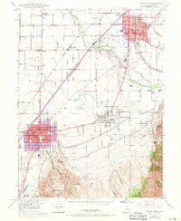 Spanish Fork Utah Historical topographic map, 1:24000 scale, 7.5 X 7.5 Minute, Year 1948
