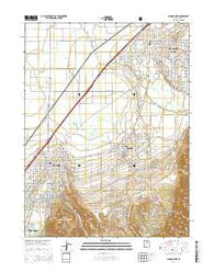Spanish Fork Utah Current topographic map, 1:24000 scale, 7.5 X 7.5 Minute, Year 2014