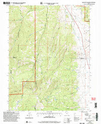 Spencer Canyon Utah Historical topographic map, 1:24000 scale, 7.5 X 7.5 Minute, Year 2001