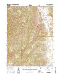 Spencer Canyon Utah Current topographic map, 1:24000 scale, 7.5 X 7.5 Minute, Year 2014