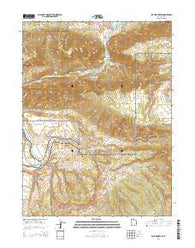 Split Mountain Utah Current topographic map, 1:24000 scale, 7.5 X 7.5 Minute, Year 2014