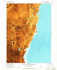 Spring Bay SW Utah Historical topographic map, 1:24000 scale, 7.5 X 7.5 Minute, Year 1969