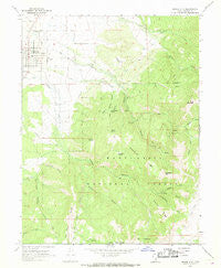 Spring City Utah Historical topographic map, 1:24000 scale, 7.5 X 7.5 Minute, Year 1966
