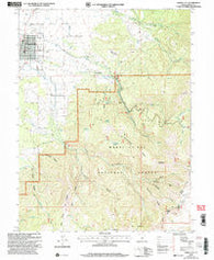 Spring City Utah Historical topographic map, 1:24000 scale, 7.5 X 7.5 Minute, Year 2001