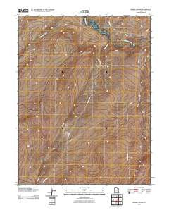 Spring Canyon Utah Historical topographic map, 1:24000 scale, 7.5 X 7.5 Minute, Year 2011