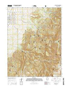 Spring City Utah Current topographic map, 1:24000 scale, 7.5 X 7.5 Minute, Year 2014