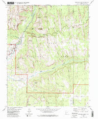 Springdale East Utah Historical topographic map, 1:24000 scale, 7.5 X 7.5 Minute, Year 1980