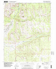 Springdale East Utah Historical topographic map, 1:24000 scale, 7.5 X 7.5 Minute, Year 1997