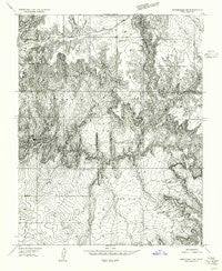 Springdale NE Utah Historical topographic map, 1:24000 scale, 7.5 X 7.5 Minute, Year 1956