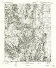 Springdale SW Utah Historical topographic map, 1:24000 scale, 7.5 X 7.5 Minute, Year 1956