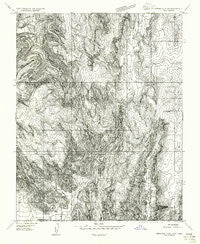 Springdale SW Utah Historical topographic map, 1:24000 scale, 7.5 X 7.5 Minute, Year 1956