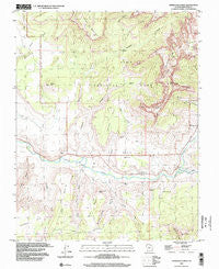 Springdale West Utah Historical topographic map, 1:24000 scale, 7.5 X 7.5 Minute, Year 1999