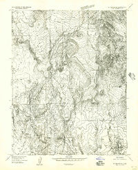 St. George NE Utah Historical topographic map, 1:24000 scale, 7.5 X 7.5 Minute, Year 1956