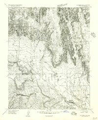 St. George NW Utah Historical topographic map, 1:24000 scale, 7.5 X 7.5 Minute, Year 1956