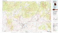 St. George Utah Historical topographic map, 1:100000 scale, 30 X 60 Minute, Year 1980
