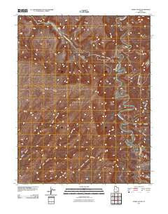Stair Canyon Utah Historical topographic map, 1:24000 scale, 7.5 X 7.5 Minute, Year 2011