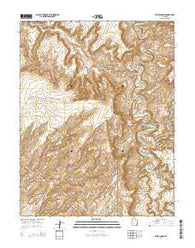 Stair Canyon Utah Current topographic map, 1:24000 scale, 7.5 X 7.5 Minute, Year 2014