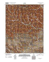 Standardville Utah Historical topographic map, 1:24000 scale, 7.5 X 7.5 Minute, Year 2011