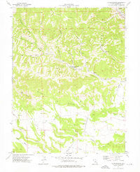 Standardville Utah Historical topographic map, 1:24000 scale, 7.5 X 7.5 Minute, Year 1972